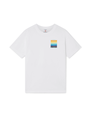 Gradient Square Short Sleeve T-Shirt