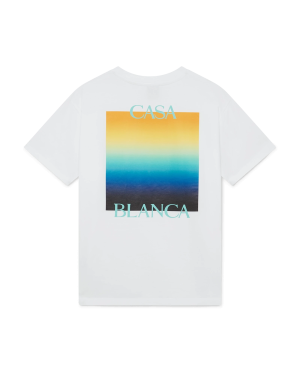 Gradient Square Short Sleeve T-Shirt