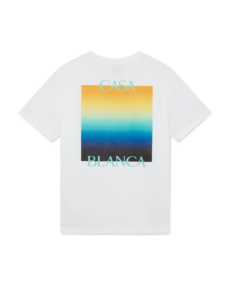 Gradient Square Short Sleeve T-Shirt