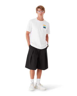 Gradient Square Short Sleeve T-Shirt