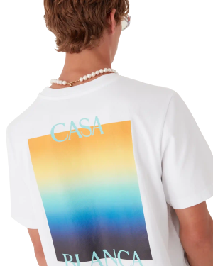 Gradient Square Short Sleeve T-Shirt