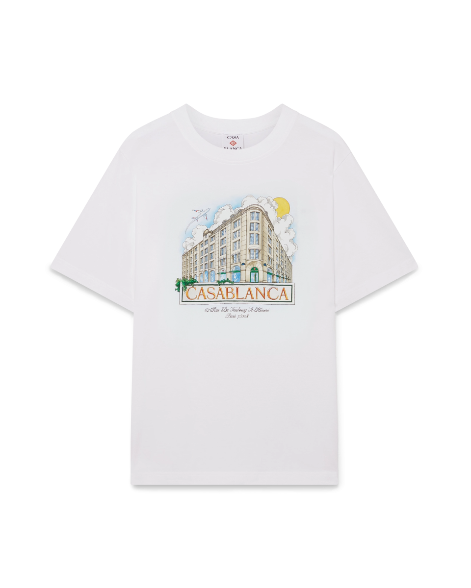 Paris Store Printed Short Sleeve T-Shirt