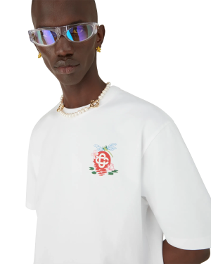 Dragonfly Floral Oversized Short Sleeve T-Shirt