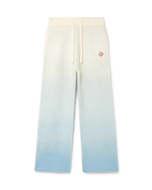Fluffy Gradient Mohair Trousers
