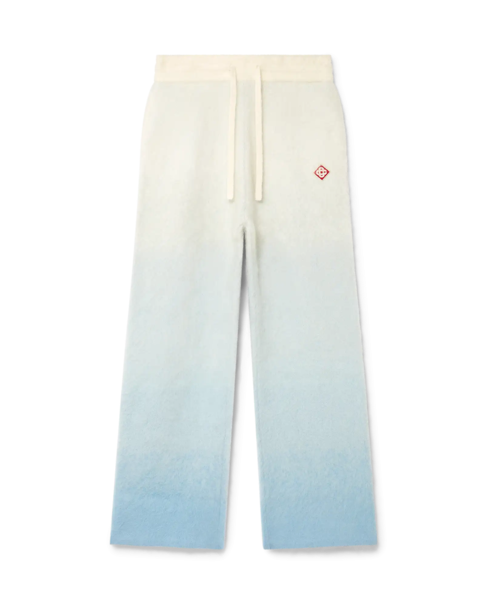 Fluffy Gradient Mohair Trousers