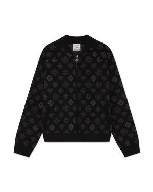 Monogram Jacquard Bomber Jacket