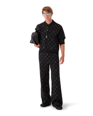 Monogram Jacquard Bomber Jacket