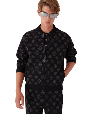 Monogram Jacquard Bomber Jacket