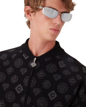 Monogram Jacquard Bomber Jacket