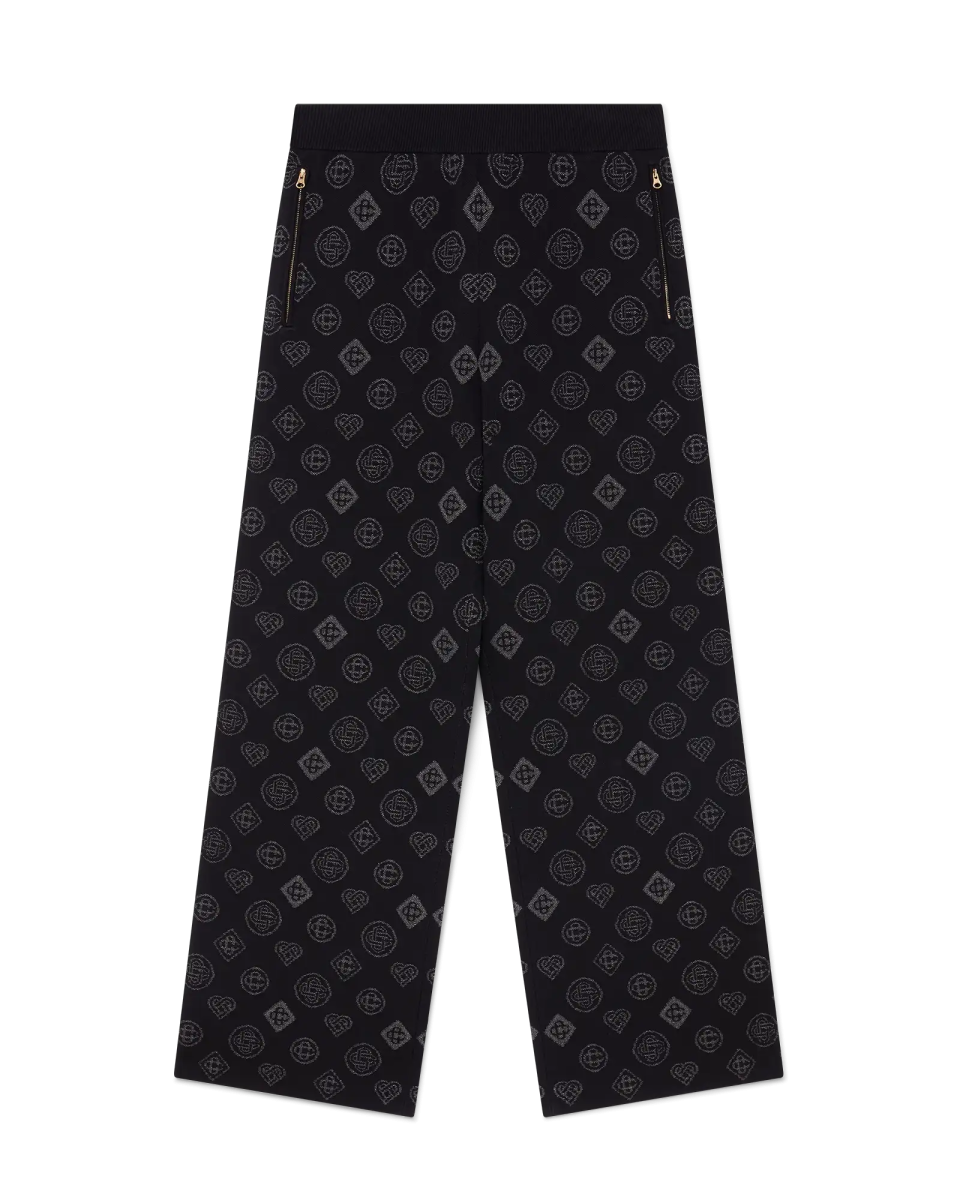 Monogram Jacquard Trousers