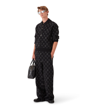 Monogram Jacquard Trousers