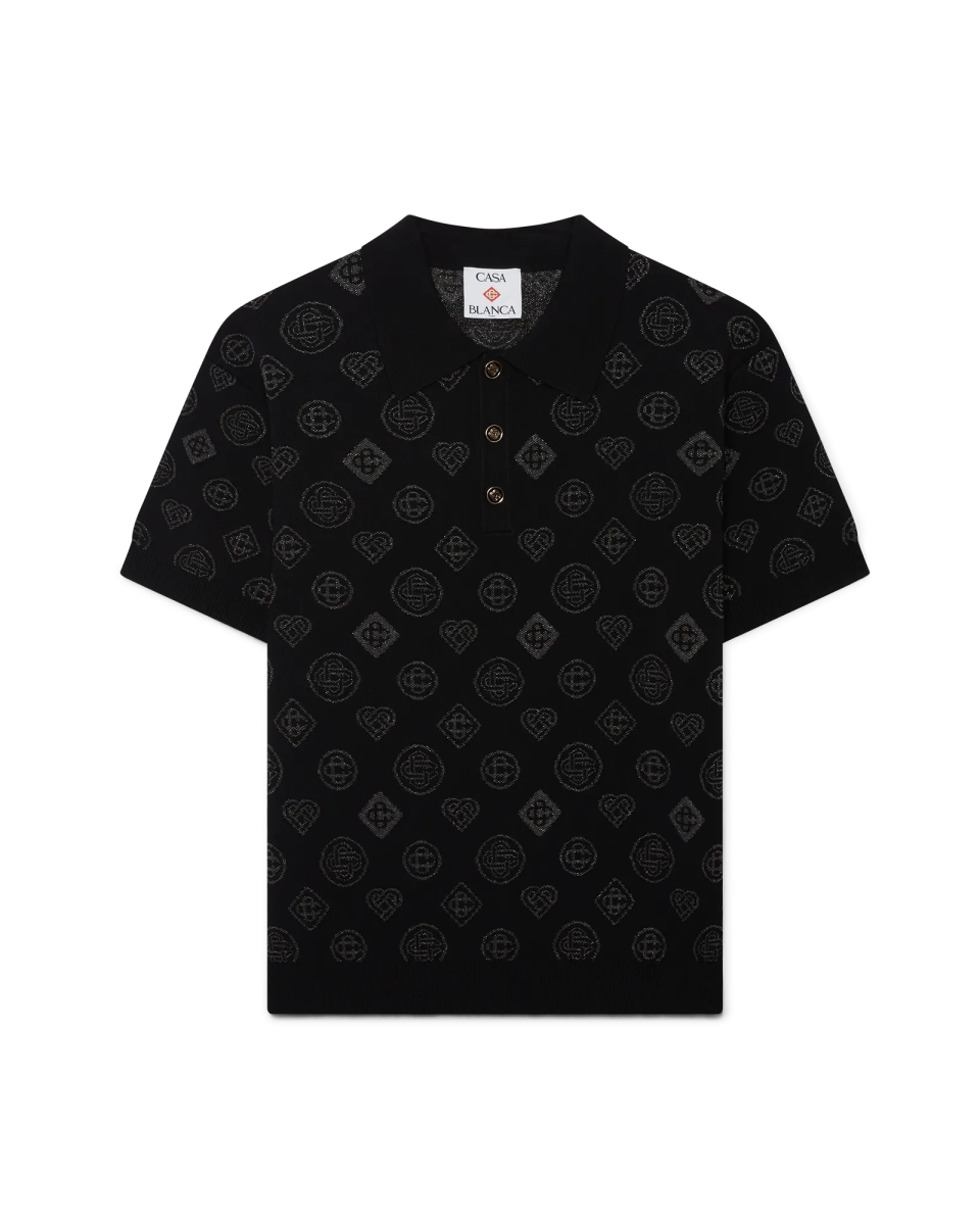 Monogram Jacquard Polo