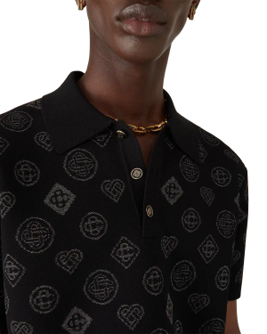 Monogram Jacquard Polo