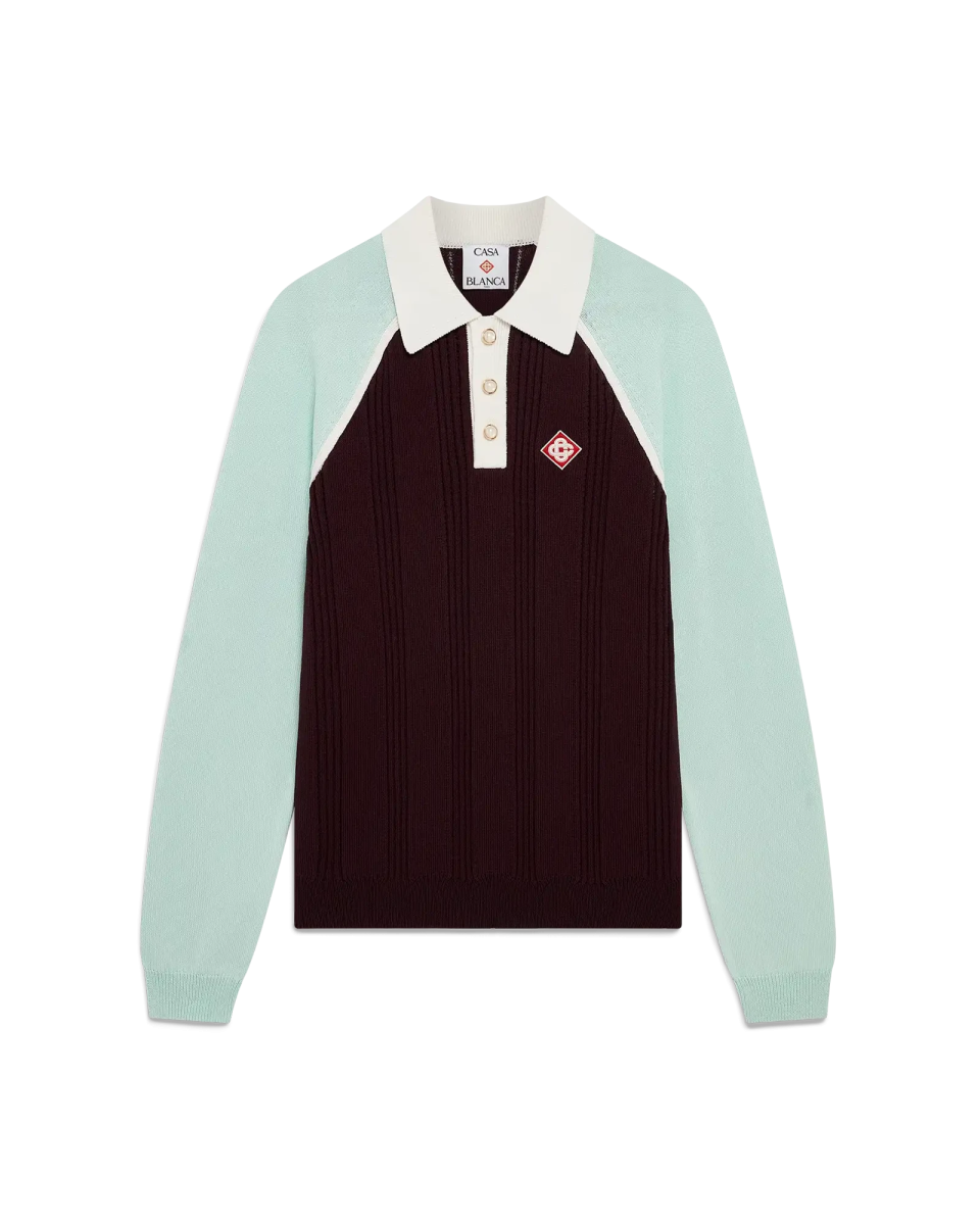 Merino Tennis Long Sleeve Polo