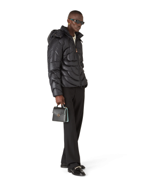 Monogram Quilted Nylon Puffer Jacket