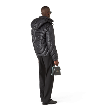 Monogram Quilted Nylon Puffer Jacket