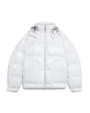 Nylon & Ripstop Puffer Jacket