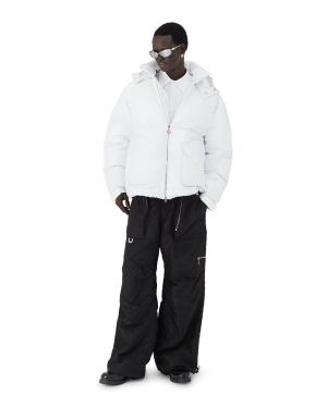 Nylon & Ripstop Puffer Jacket