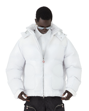 Nylon & Ripstop Puffer Jacket