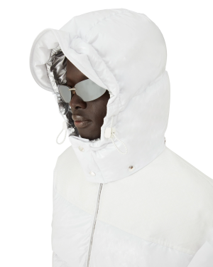 Nylon & Ripstop Puffer Jacket