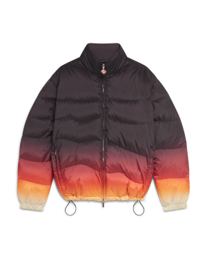 Gradient Quilted Puffer Jacket