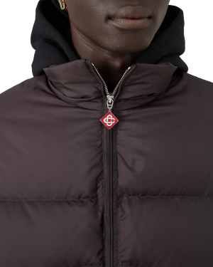 Gradient Quilted Puffer Jacket