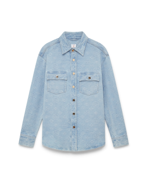 Denim Monogram Shirt