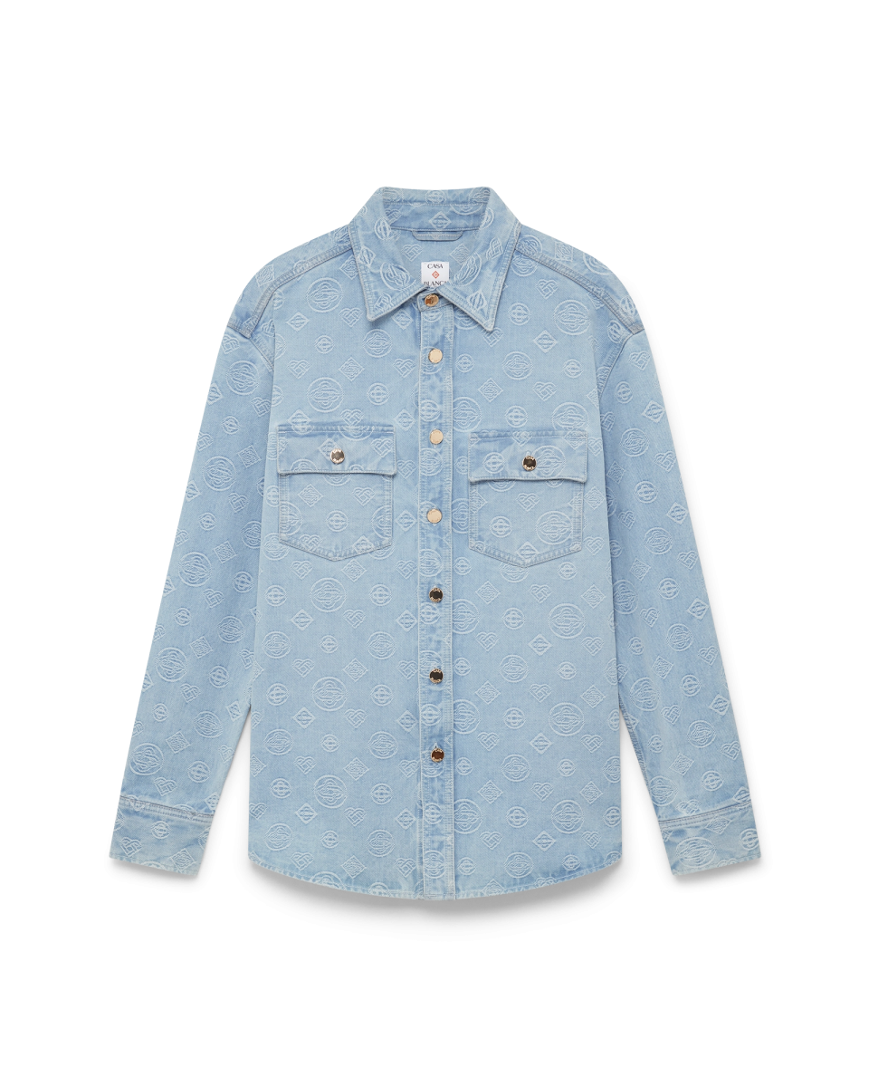 Denim Monogram Shirt