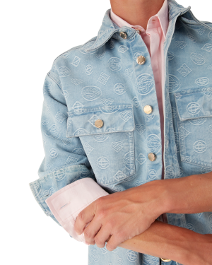 Denim Monogram Shirt