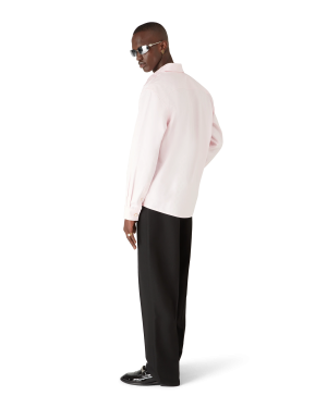 Cotton Monogram Long Sleeve Shirt