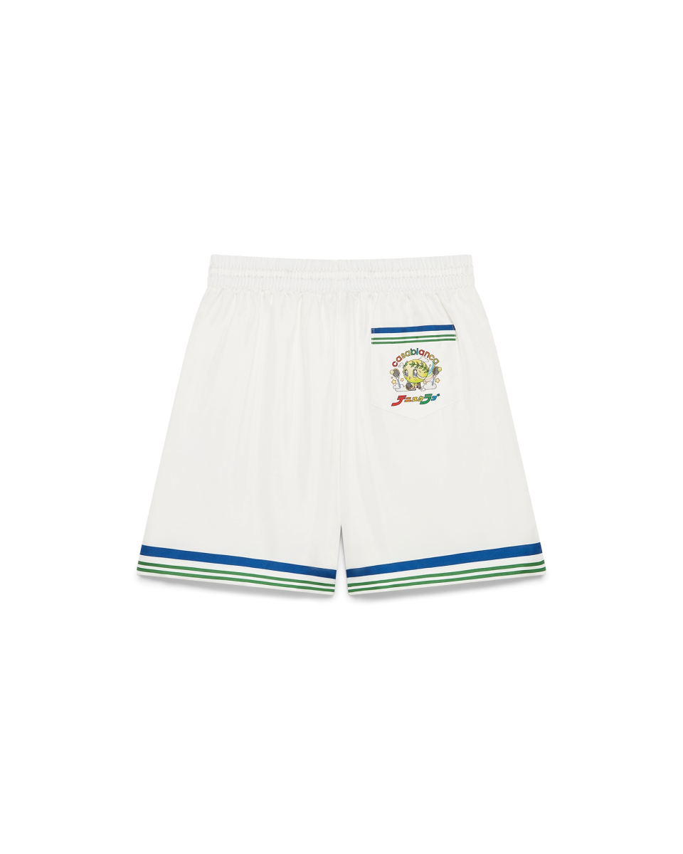 Tennis Club Icon Silk Twill Shorts