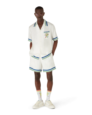 Tennis Club Icon Silk Twill Shorts