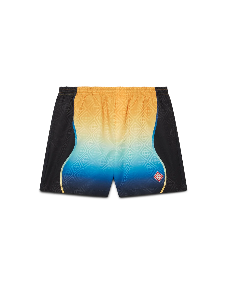 Gradient Jacquard Swim Shorts