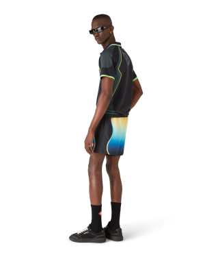 Gradient Jacquard Swim Shorts