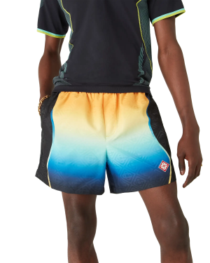 Gradient Jacquard Swim Shorts