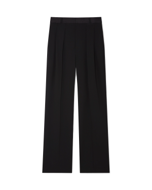 Wool Tailoring Pleated Trousers