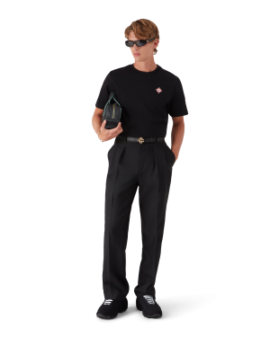 Wool Tailoring Pleated Trousers