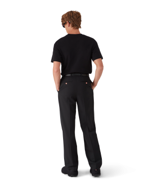 Wool Tailoring Pleated Trousers