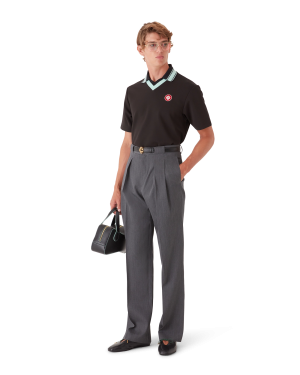 Wool Tailoring Belt Loop Trousers