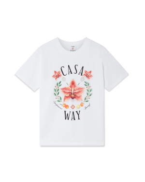 Casa Way Orchid Logo Short Sleeve T-Shirt
