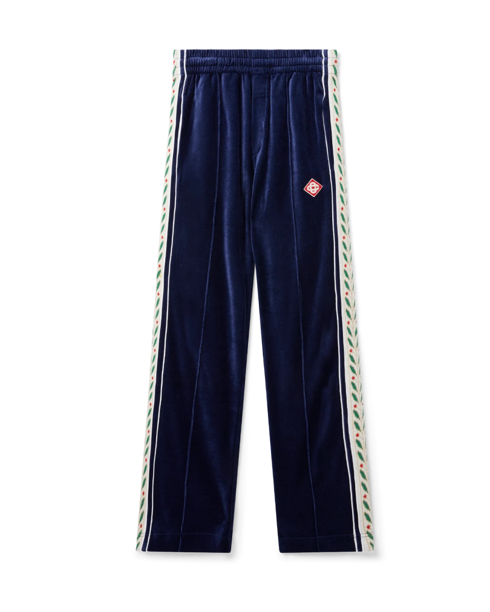 Laurel Velour Taped Tracksuit Bottoms