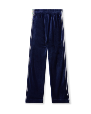 Laurel Velour Taped Tracksuit Bottoms