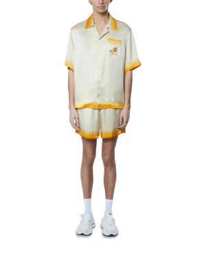 Panoramique Silk Satin Shorts