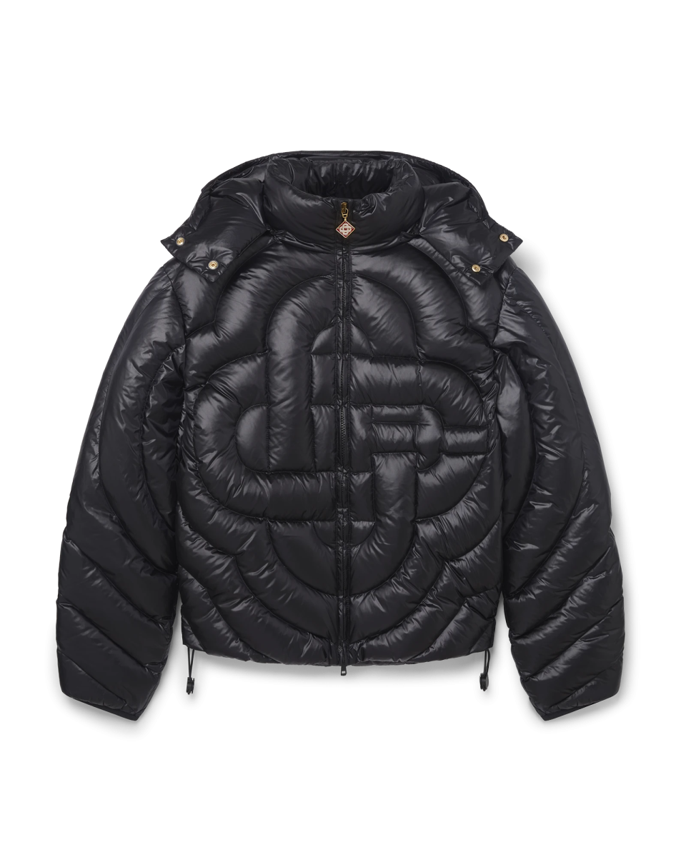 Monogram Quilted Nylon Puffer Jacket