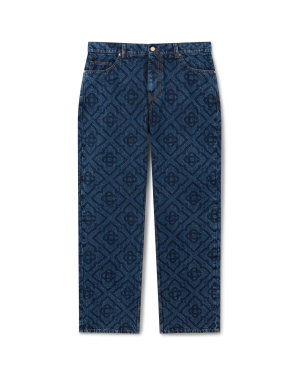 Dark Vintage Monogram Jeans
