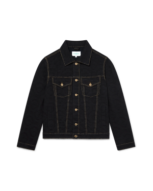 Monogram Jacquard Denim Jacket