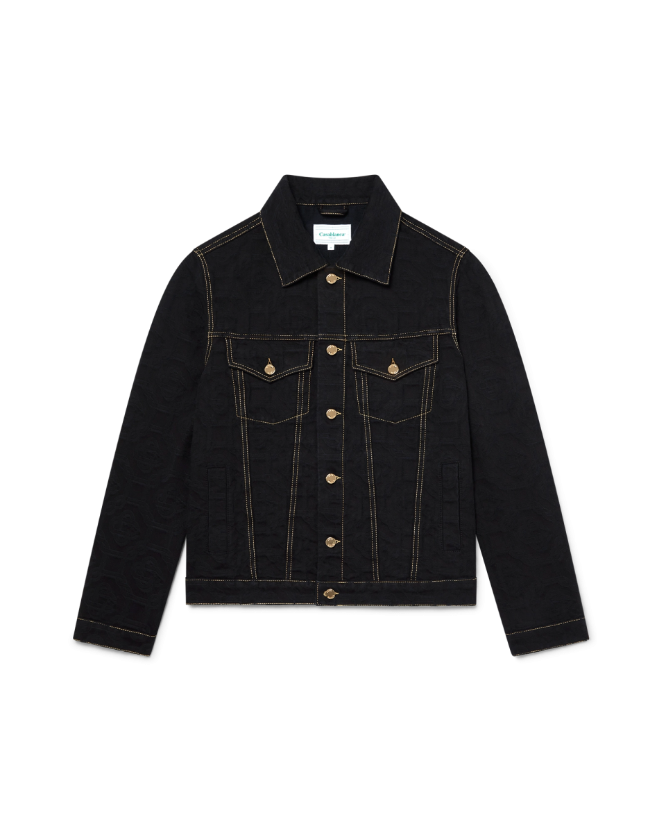 Monogram Jacquard Denim Jacket