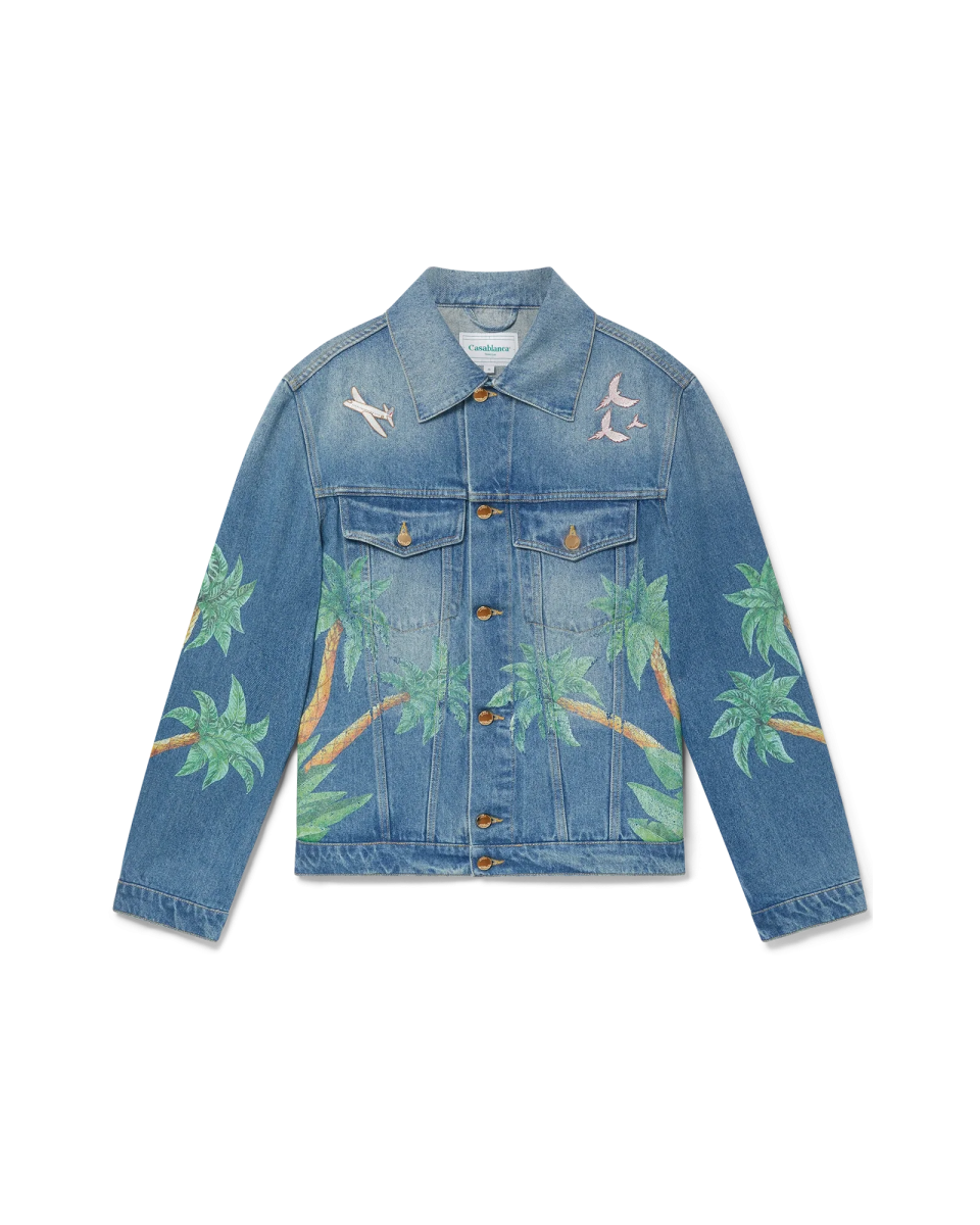 Casablanca Tennis Club Denim Jacket
