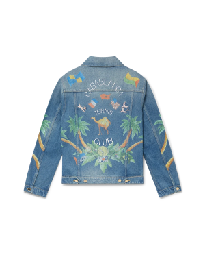 Casablanca Tennis Club Denim Jacket