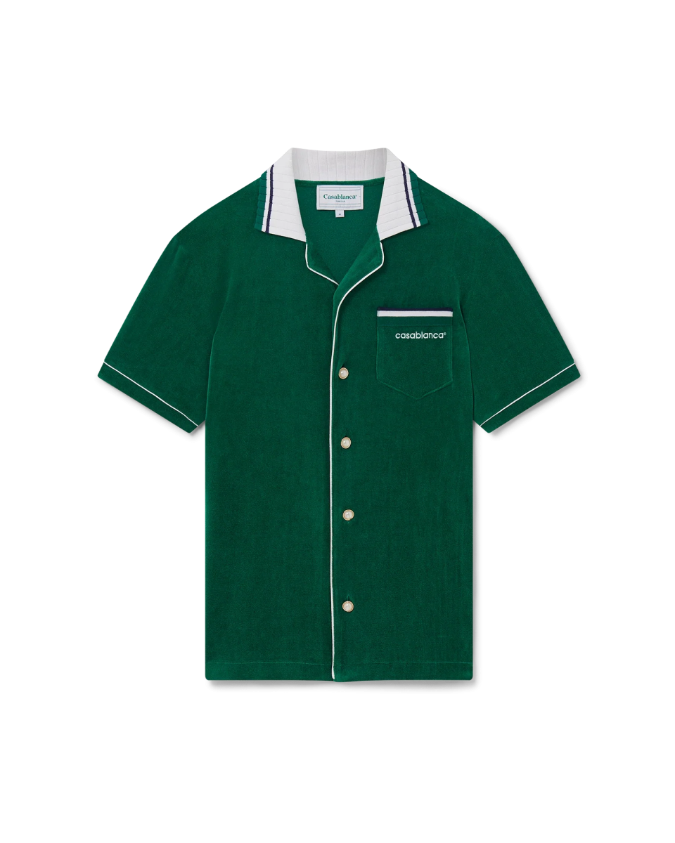 Velour Short Sleeve Shirt